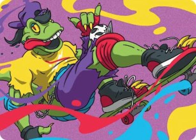Mondo Gecko Art Card (26) (ASTMT)