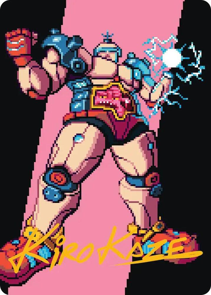 Krang, the All-Powerful Art Card (Gold-Stamped Signature) (34) (ASTMT)