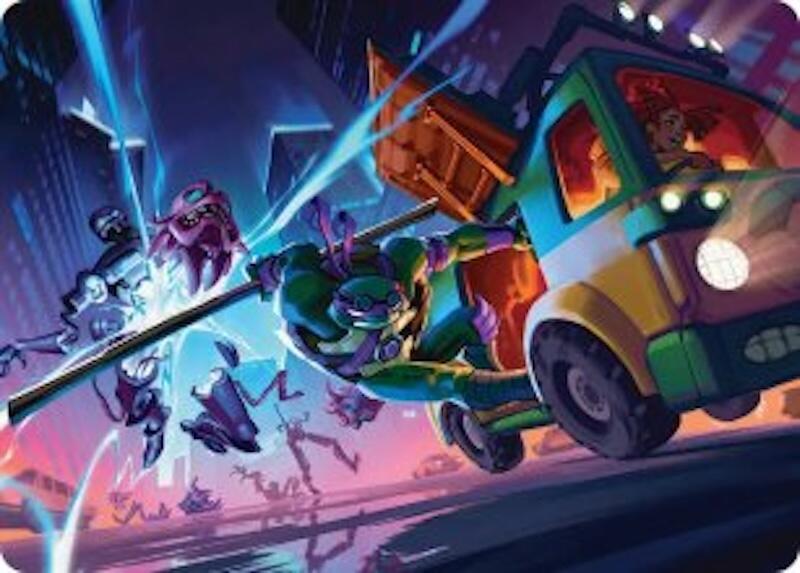 Donatello, Rad Scientist Art Card (47) (ASTMT)