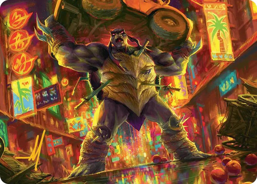 Slash, Reptile Rampager Art Card (Gold-Stamped Signature) (10) (ASTMT)