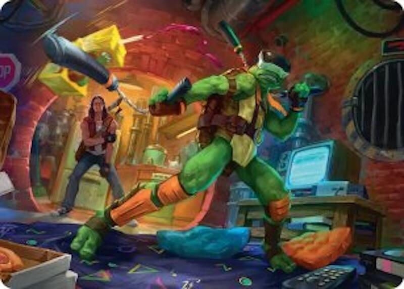 Michelangelo, Game Master Art Card (13) (ASTMT)