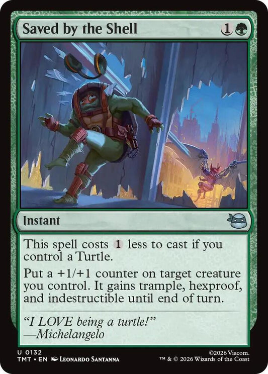 Image for Saved by the Shell (132) (TMT) - Magic: The Gathering