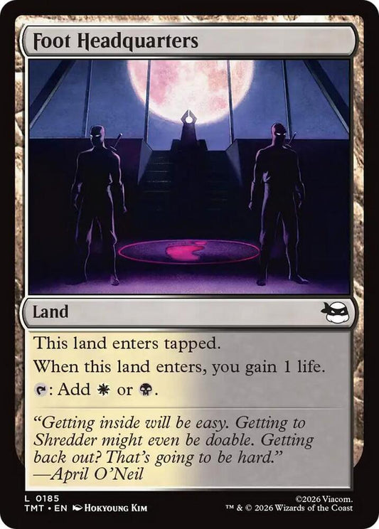 Image for Foot Headquarters (185) (TMT) - Magic: The Gathering