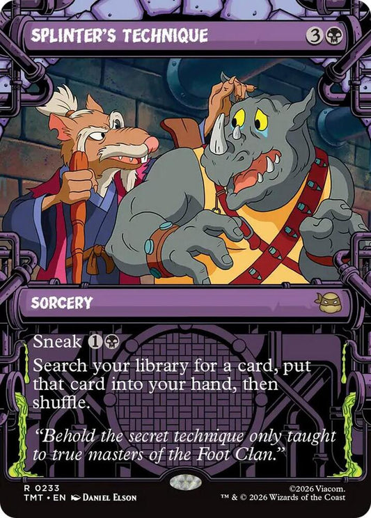 Image for Splinter's Technique (Showcase) (233) (TMT) - Magic: The Gathering
