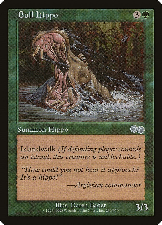 Bull Hippo (239) (USG)