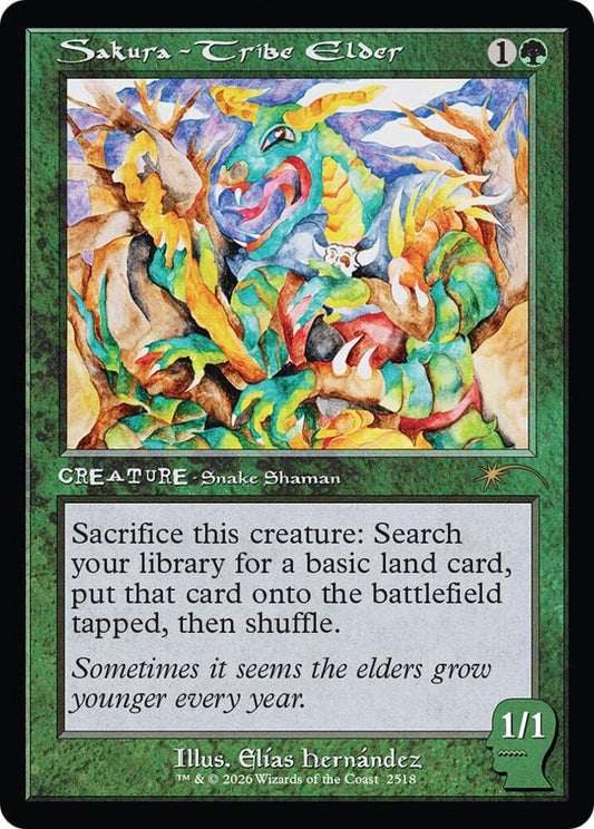 Image for Sakura-Tribe Elder (2518) (2518) (SLD) - Magic: The Gathering