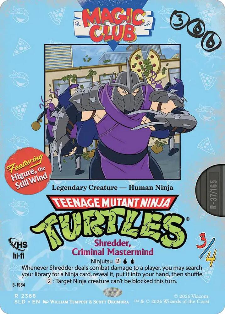 Shredder, Criminal Mastermind - Higure, the Still Wind (2368) (SLD)