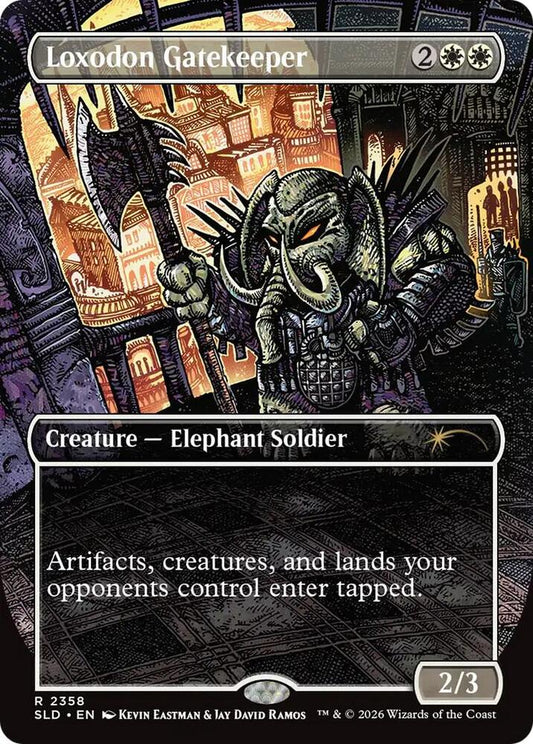 Image for Loxodon Gatekeeper (2358) (2358) (SLD) - Magic: The Gathering