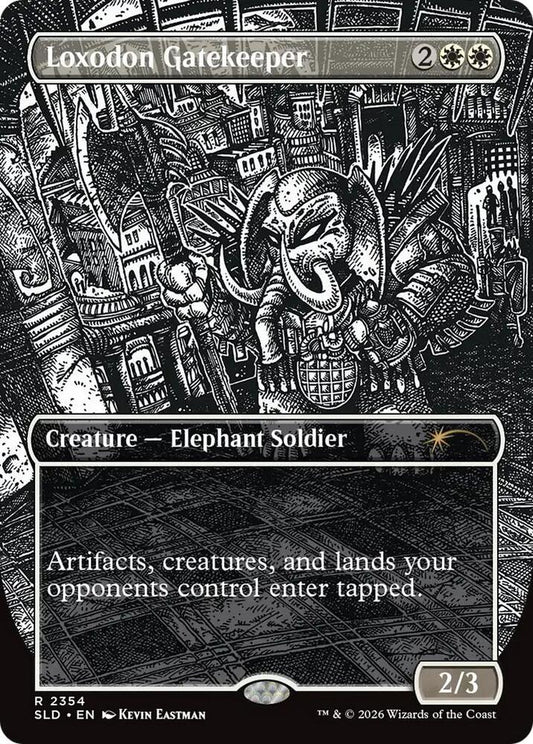 Image for Loxodon Gatekeeper (2354) (2354) (SLD) - Magic: The Gathering