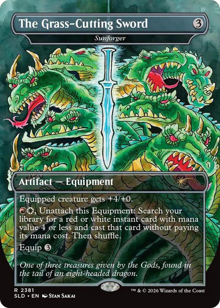 The Grass-Cutting Sword - Sunforger (2381) (SLD)
