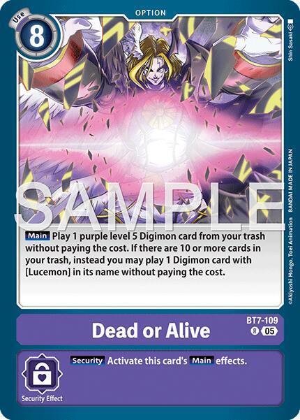 Dead or Alive (Reprint) (BT7-109 R) (AD-01)