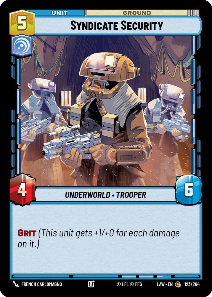 Syndicate Security (123/264) (LAW)