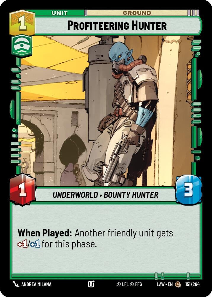 Profiteering Hunter (151/264) (LAW)