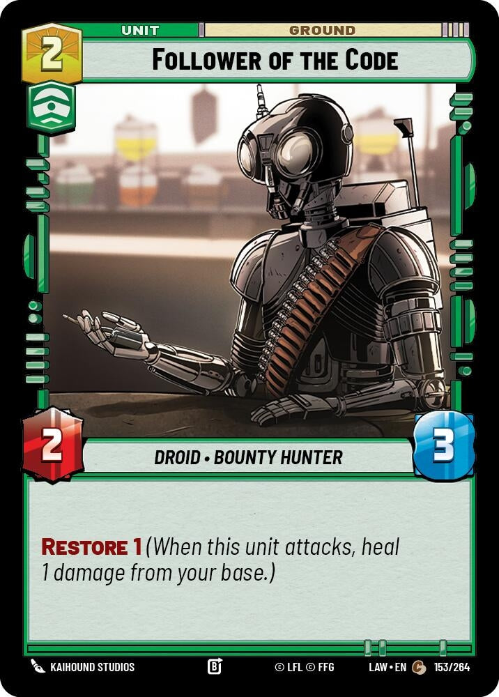 Follower of the Code (153/264) (LAW)