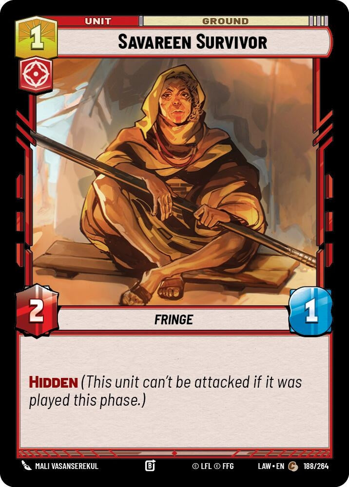 Savareen Survivor (188/264) (LAW)