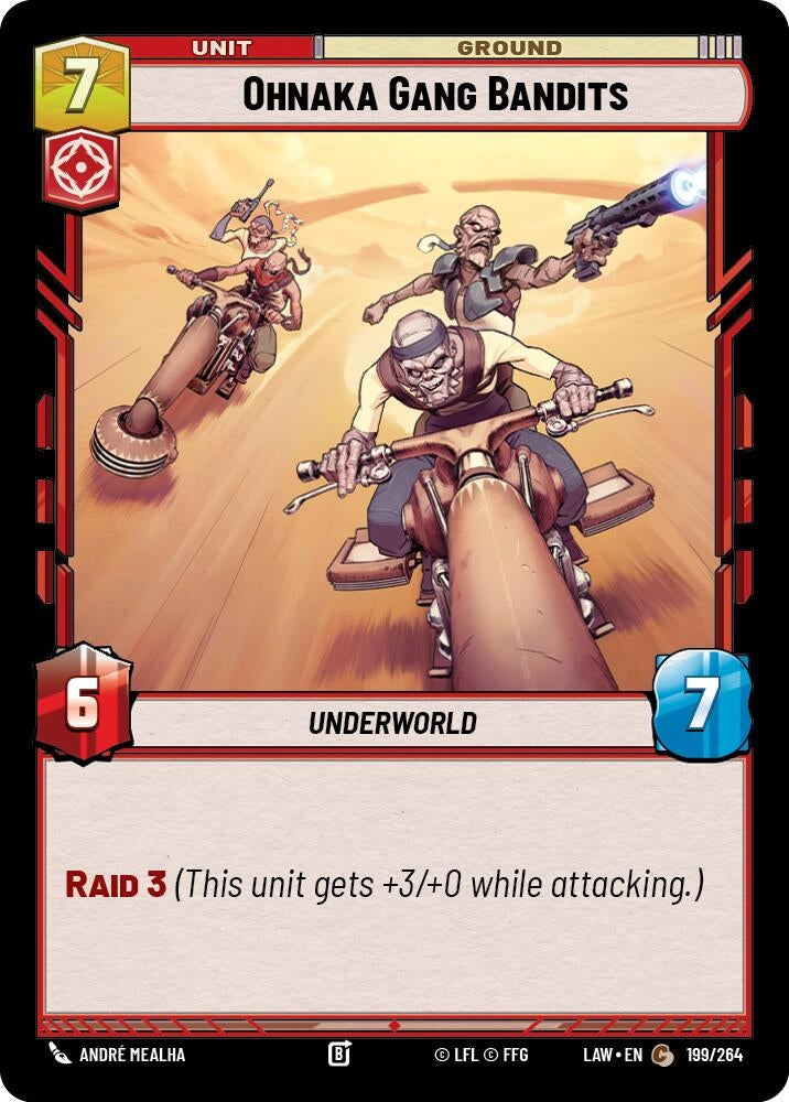 Ohnaka Gang Bandits (199/264) (LAW)