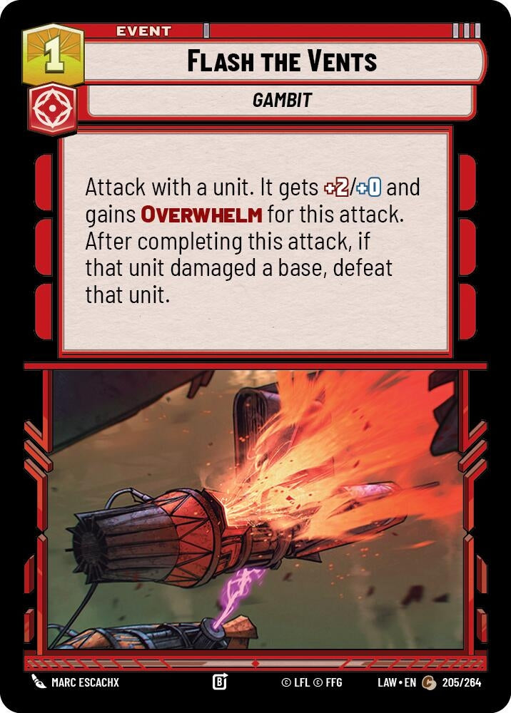 Flash the Vents (205/264) (LAW)