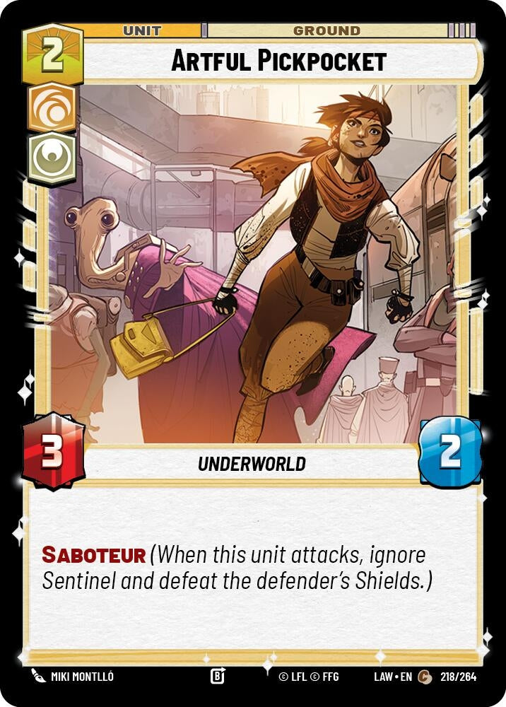 Artful Pickpocket (218/264) (LAW)