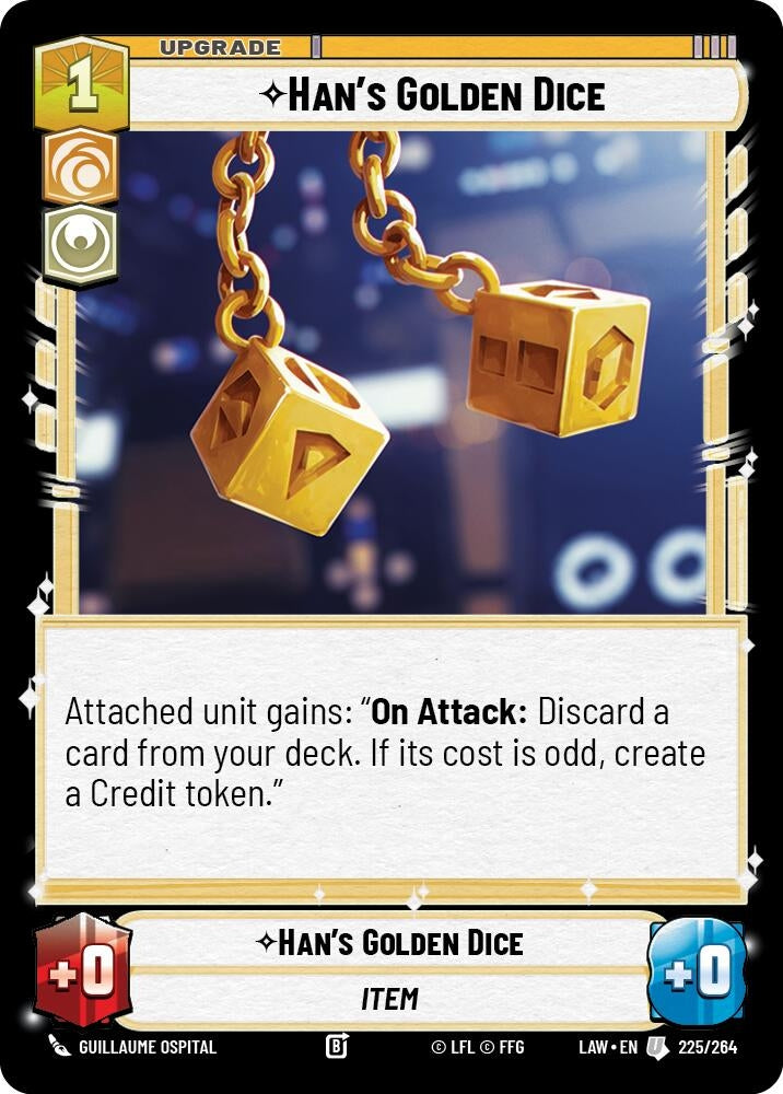 Han's Golden Dice (225/264) (LAW)