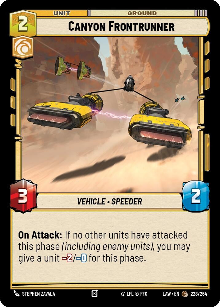 Canyon Frontrunner (228/264) (LAW)