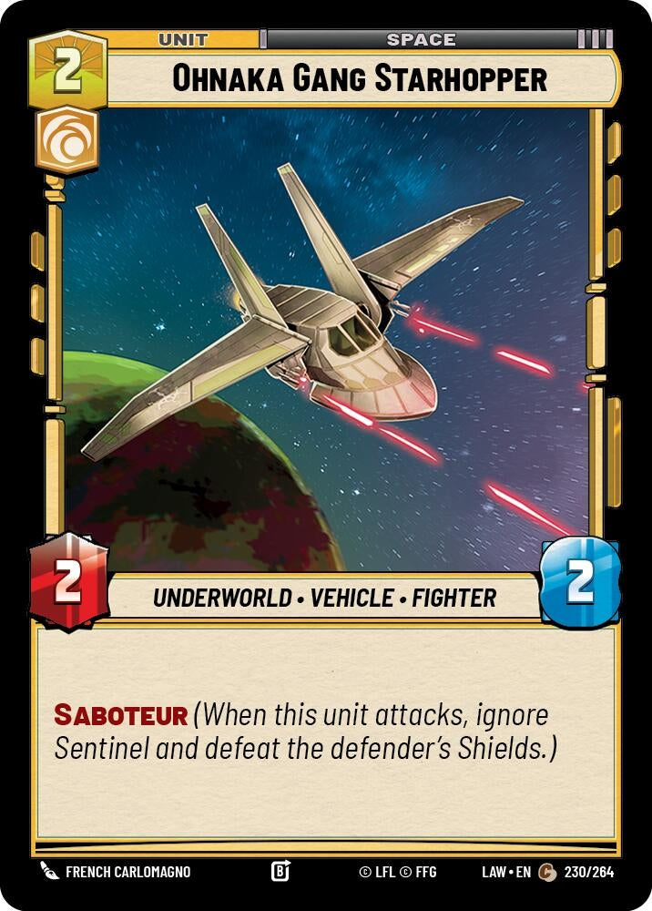 Ohnaka Gang Starhopper (230/264) (LAW)