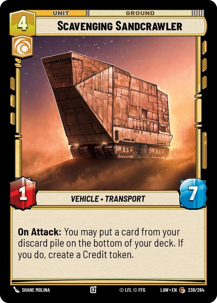 Scavenging Sandcrawler (238/264) (LAW)