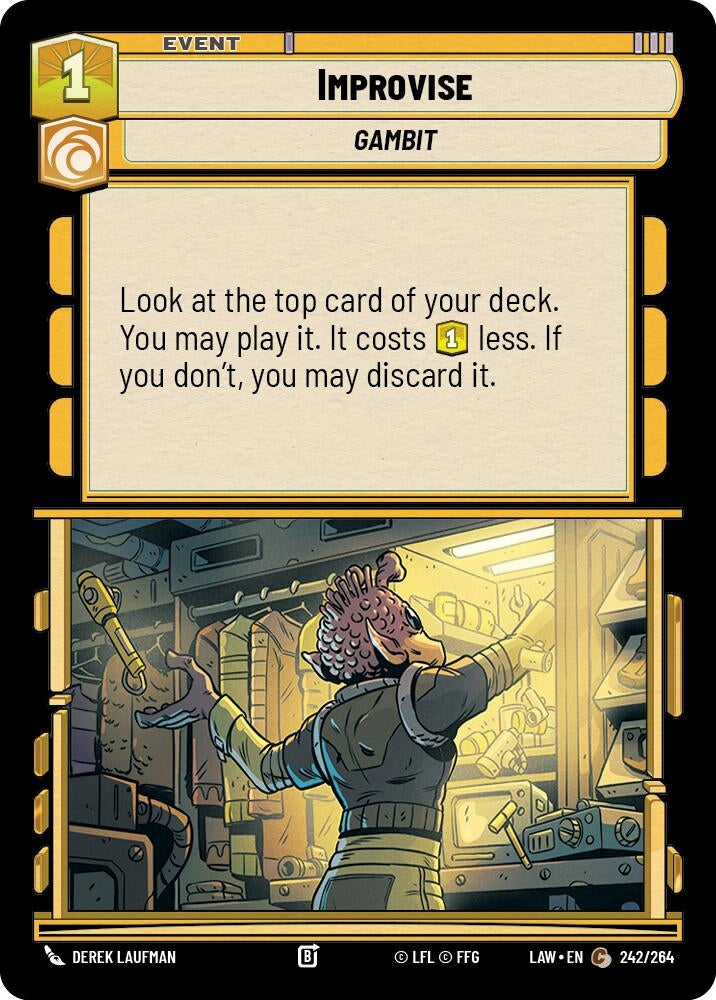 Improvise (242/264) (LAW)