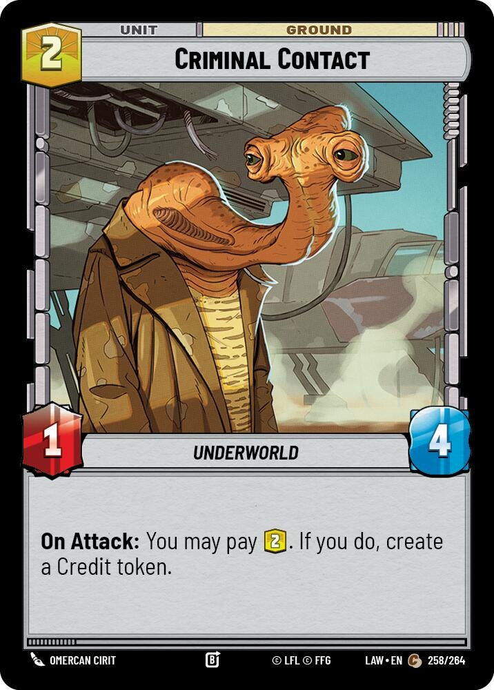 Criminal Contact (258/264) (LAW)