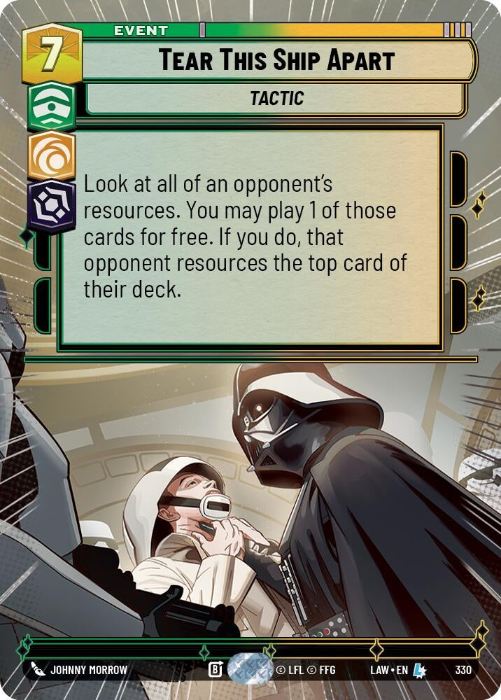 Tear This Ship Apart (Hyperspace) (330) (LAW)