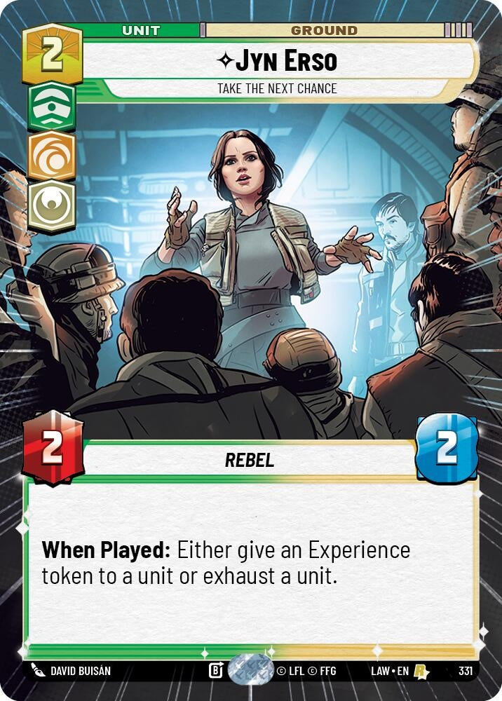 Jyn Erso - Take the Next Chance (Hyperspace) (331) (LAW)