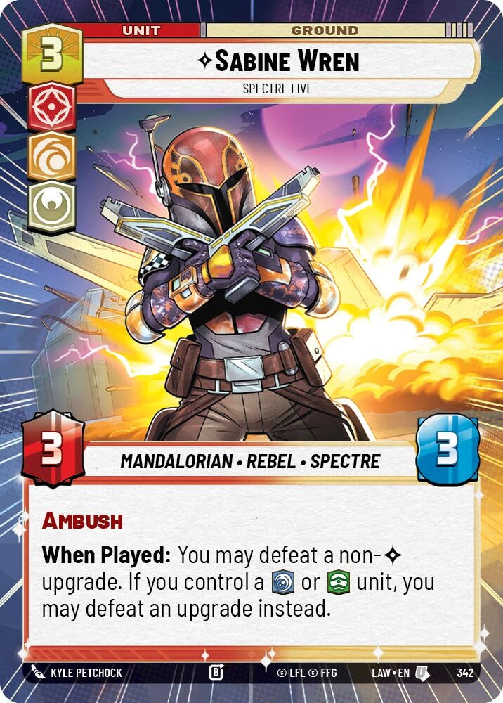 Sabine Wren - Spectre Five (Hyperspace) (342) (LAW)