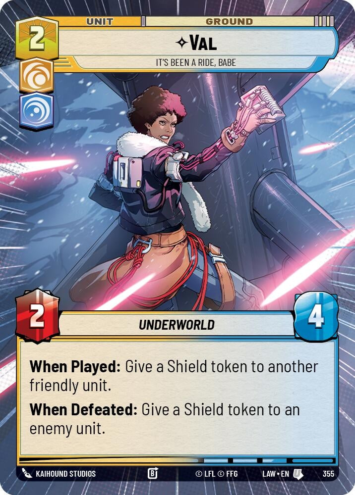 Val - It's Been a Ride, Babe (Hyperspace) (355) (LAW)