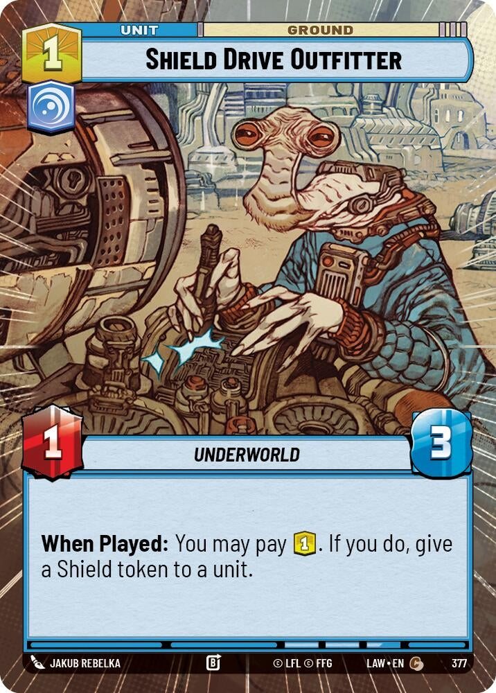 Shield Drive Outfitter (Hyperspace) (377) (LAW)