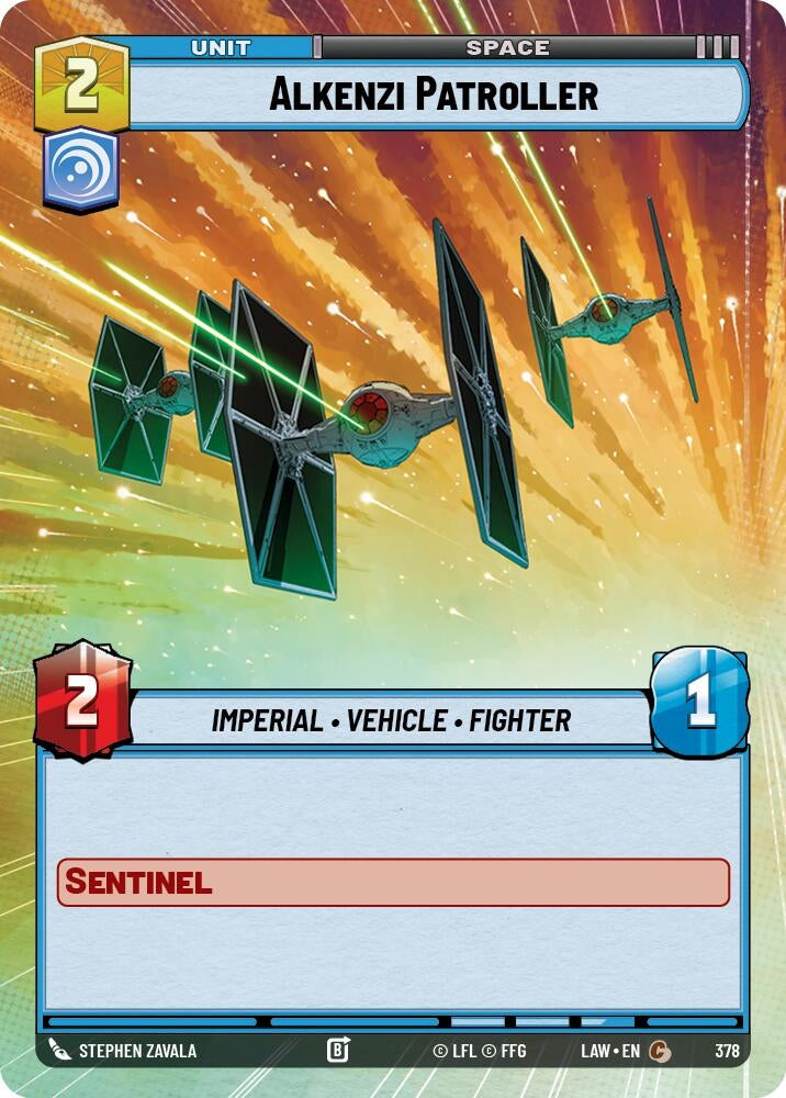 Alkenzi Patroller (Hyperspace) (378) (LAW)