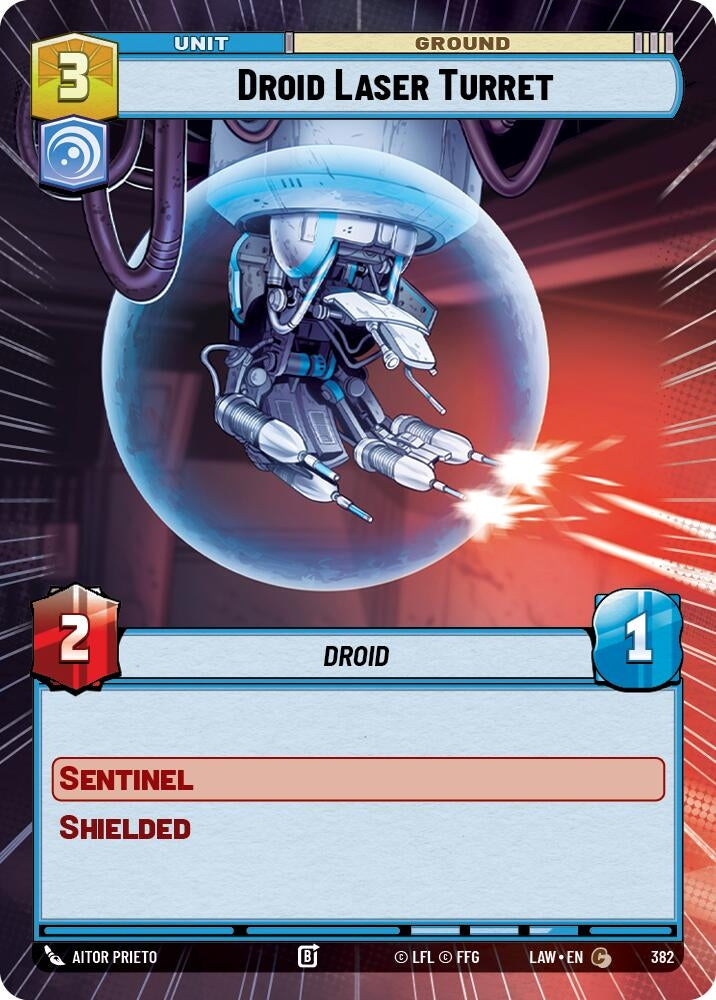 Droid Laser Turret (Hyperspace) (382) (LAW)
