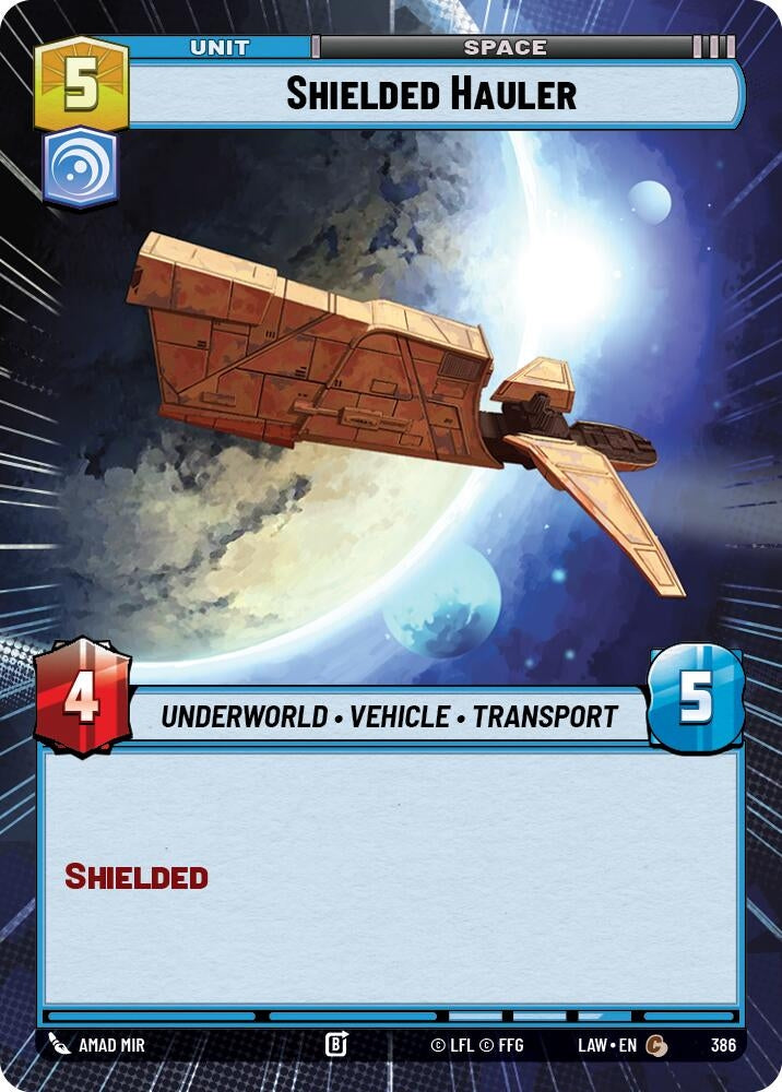Shielded Hauler (Hyperspace) (386) (LAW)