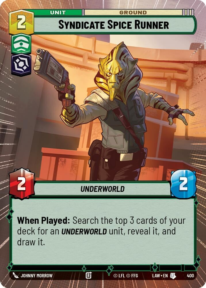 Syndicate Spice Runner (Hyperspace) (400) (LAW)