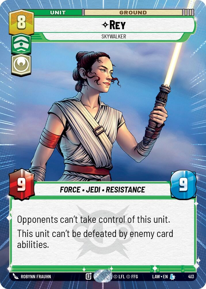 Rey - Skywalker (Hyperspace) (413) (LAW)