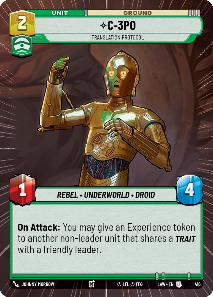 C-3PO - Translation Protocol (Hyperspace) (416) (LAW)