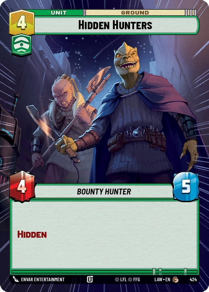 Hidden Hunters (Hyperspace) (424) (LAW)