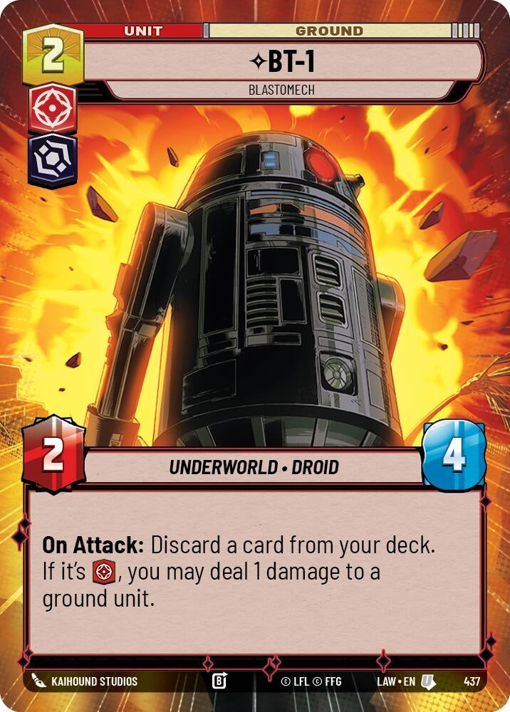 BT-1 - Blastomech (Hyperspace) (437) (LAW)