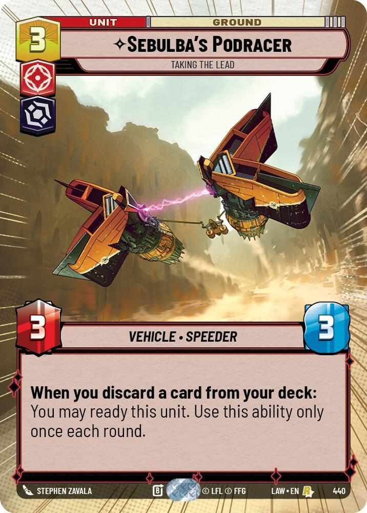 Sebulba's Podracer - Taking the Lead (Hyperspace) (440) (LAW)