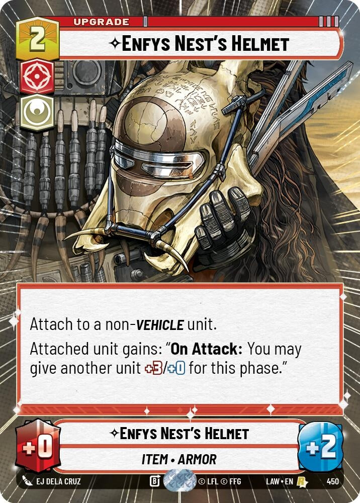 Enfys Nest's Helmet (Hyperspace) (450) (LAW)