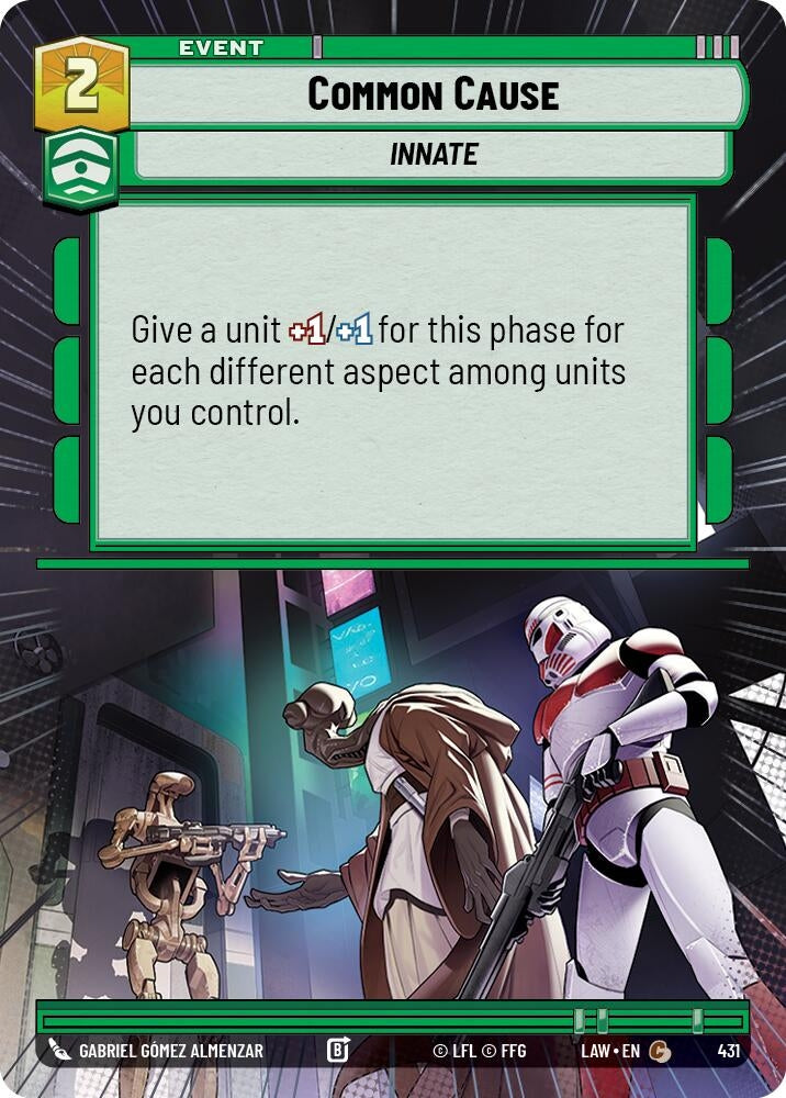 Common Cause (Hyperspace) (431) (LAW)