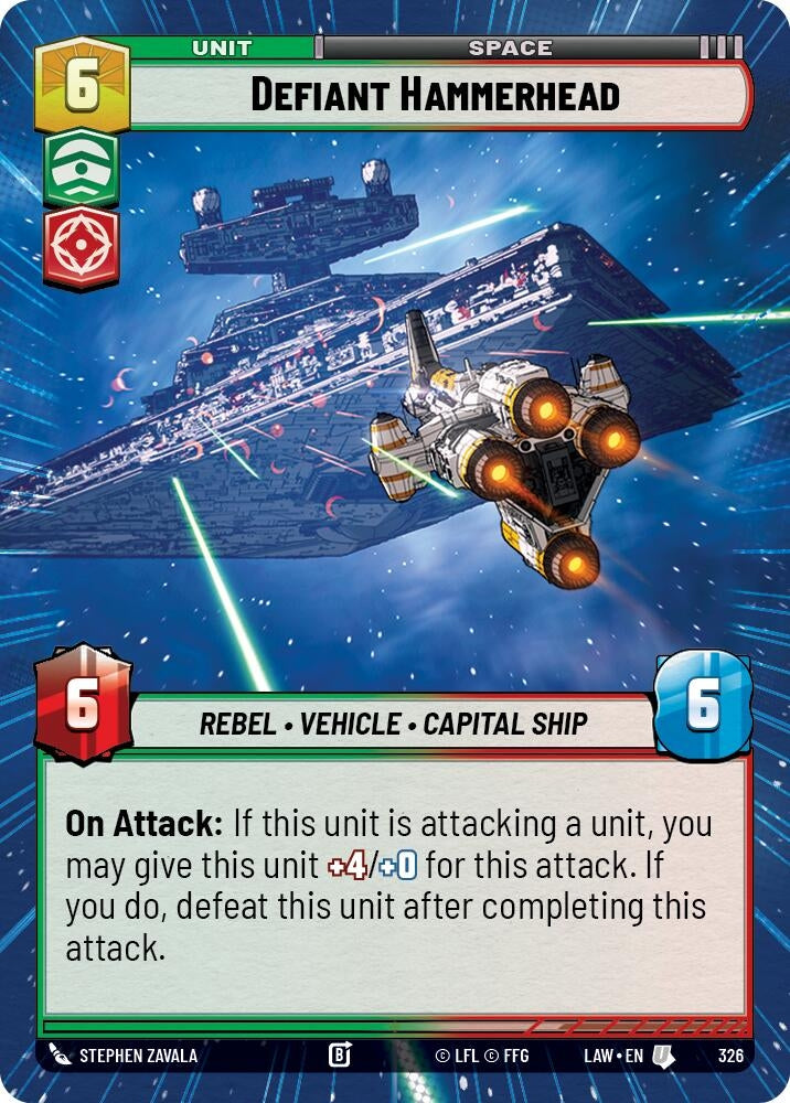 Defiant Hammerhead (Hyperspace) (326) (LAW)