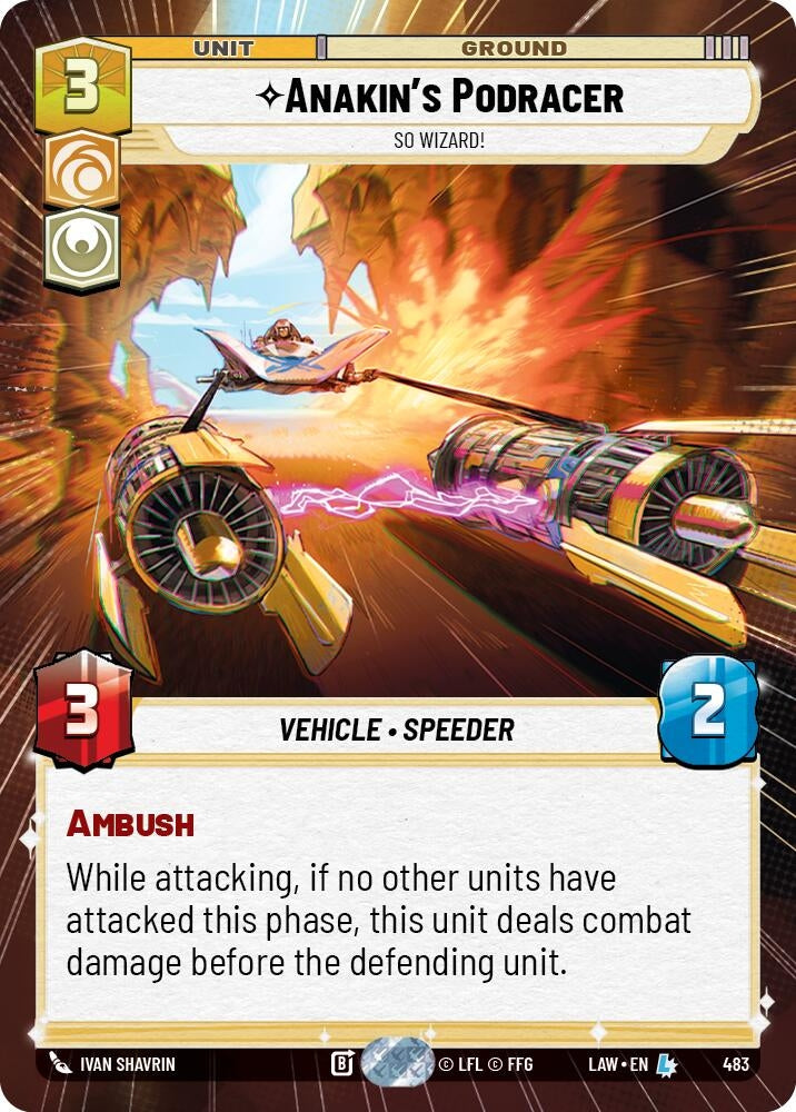 Anakin's Podracer - So Wizard! (Hyperspace) (483) (LAW)