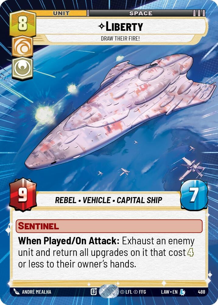Liberty - Draw Their Fire! (Hyperspace) (488) (LAW)