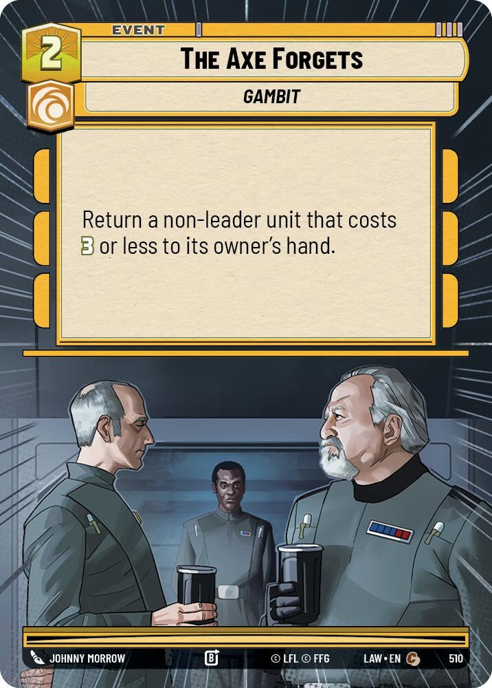 The Axe Forgets (Hyperspace) (510) (LAW)