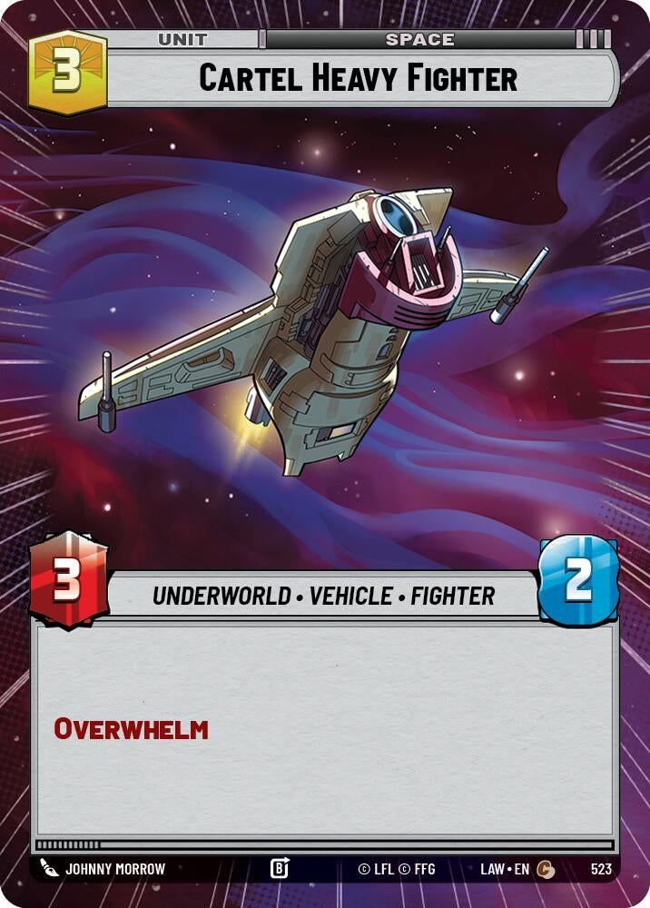 Cartel Heavy Fighter (Hyperspace) (523) (LAW)