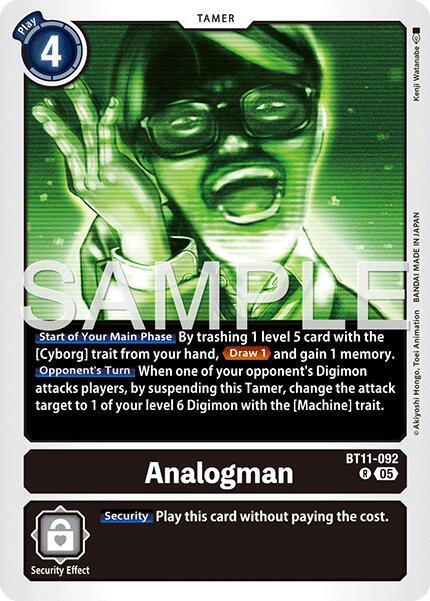 Analogman (Reprint) (BT11-092 R) (AD-01)